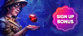 Willkommensbonus von 20 Freispielen für den Slot Lady Wolf Moon (BGaming)